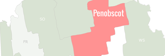 Penobscot County Map